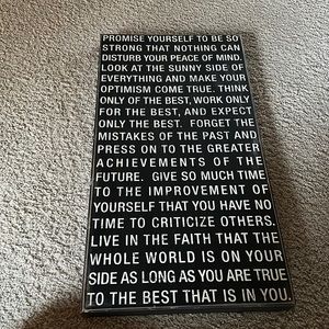Motivational Plaques